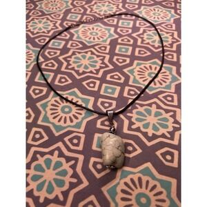 Turquoise Stone Necklace Unisex Gift Handmade Festival Accessory Casual Unique